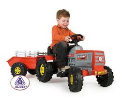 детский трактор на аккумуляторе