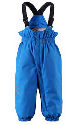 утепленные брюки Reima для детей с высокой талией и широкой резинкой 
