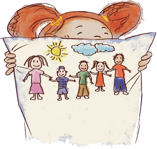 Конкурс детских рисунков о семье